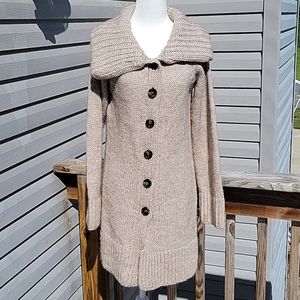 French Connection Alpaca Sweater Jacket, Sz S